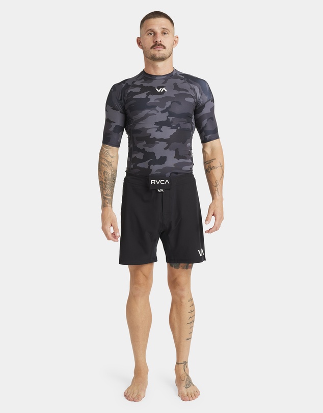 RVCA - Mens Sport Short Sleeve Rash Vest