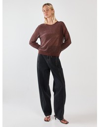Sass - Maiken Lurex Knit Jumper