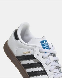 adidas Originals - Samba OG Comfort Closure Elastic Lace Shoes - Babies & Toddlers