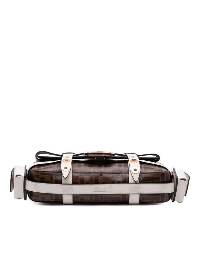 Pre-Loved by Azura Reborn - Pre-Loved Zucca Glazed Fabric Cage Baguette Satchel