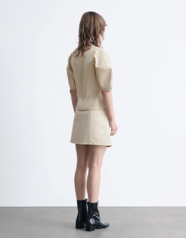 & Other Stories - Satin Mini Skirt