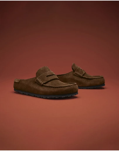 Birkenstock - Naples Wrapped Suede Leather Narrow - Unisex