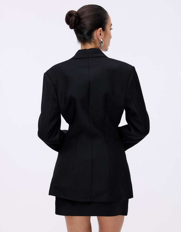 Revibe - Repaired Minima Esenciales Belle Single Breasted Blazer - AU 12