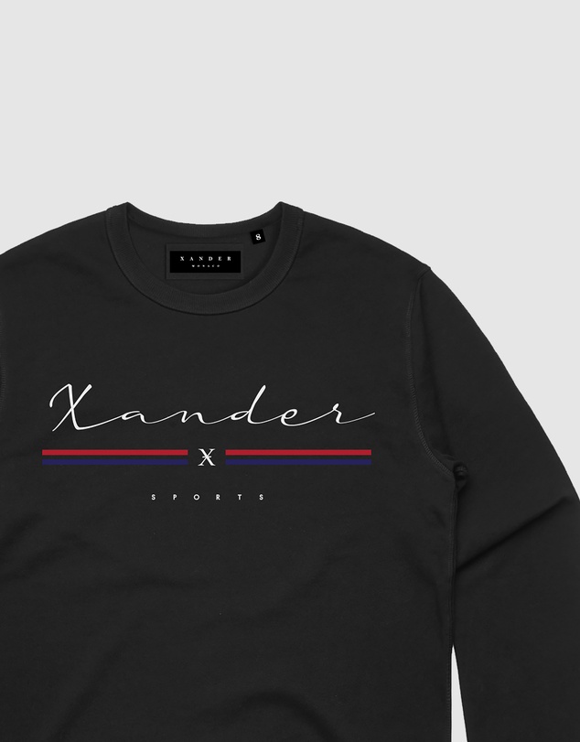 Xander - Grid Crewneck - Youth