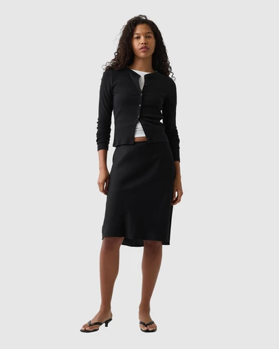 GAP - Knee Length Bias Skirt