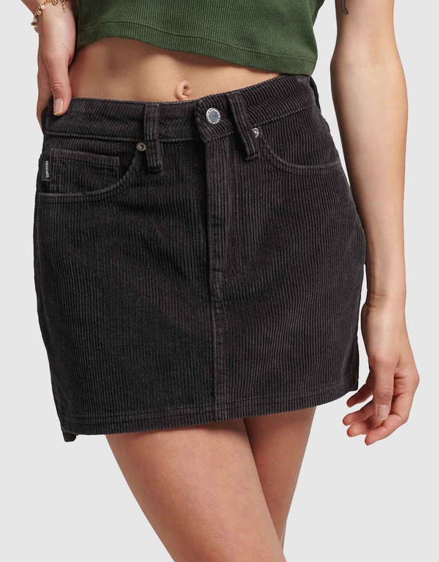 Superdry - Vintage Cord Mini Skirt