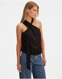 Forever New - Christina Satin Ruched Camisole Top