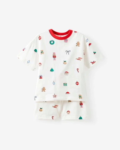 Cotton On Kids - Kids Dreamdrift Family Christmas Pj Set