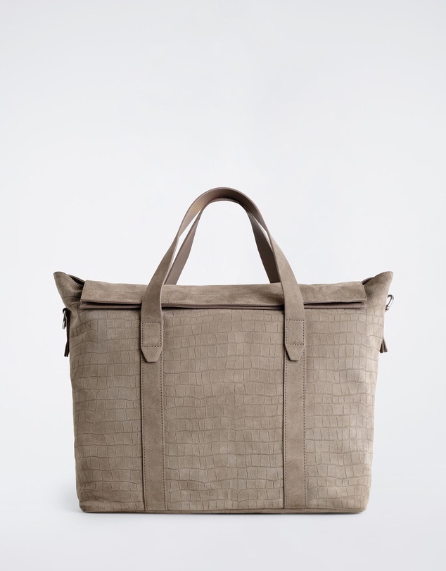 COS - Brunswick Messenger Bag - Croc