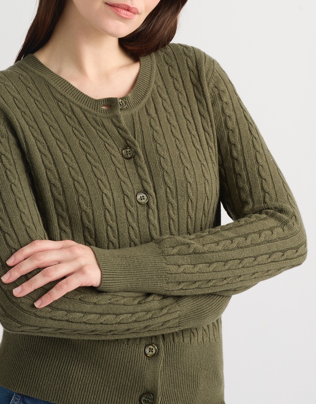 David Lawrence - Perle Wool Blend Cardigan