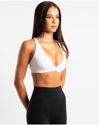 Active Basics - V-Neck Crop