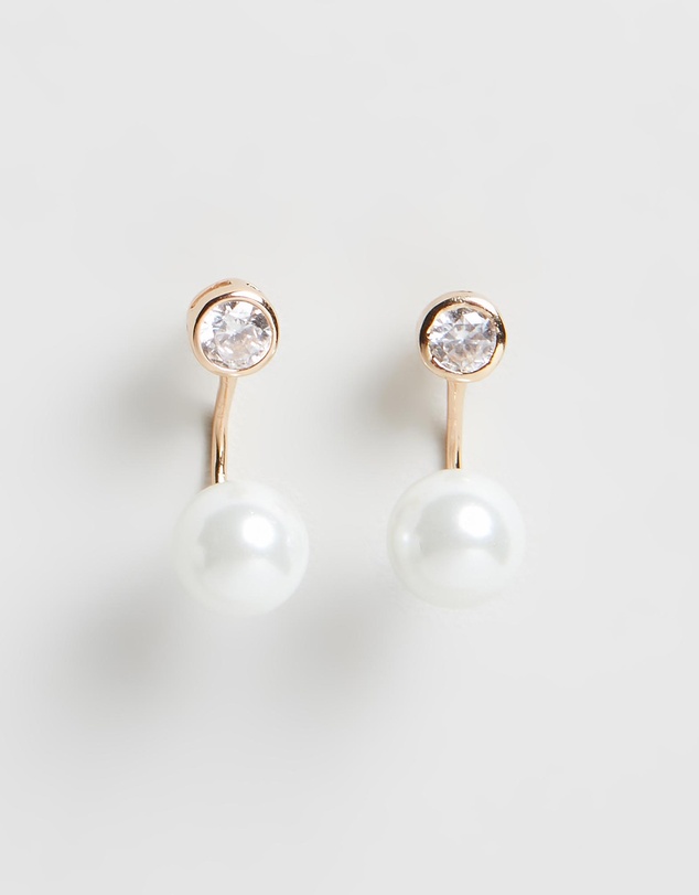 Carly Paiker - Aura Pearl Ear Jacket Earrings