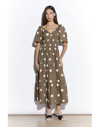 Glamorous - Tiered Midi Dress