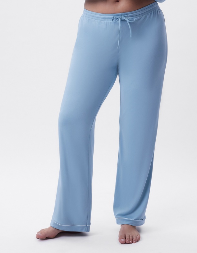 Bras N Things - Emilia Long Pant - Light Blue