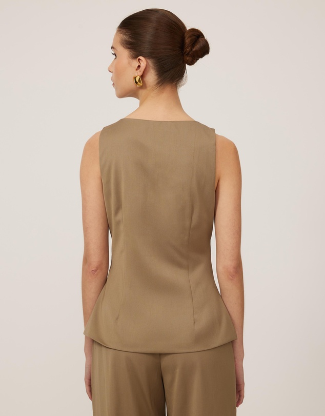 Tussah - Charvi Tweed Top