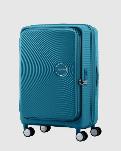 American Tourister - Curio Book Opening Check-In Medium 68cm Suitcase Expandable