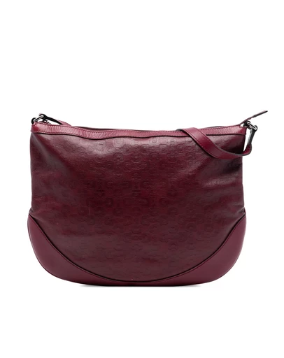 Pre-Loved by Azura Reborn - Pre-Loved Embossed Leather Horsebit Crossbody