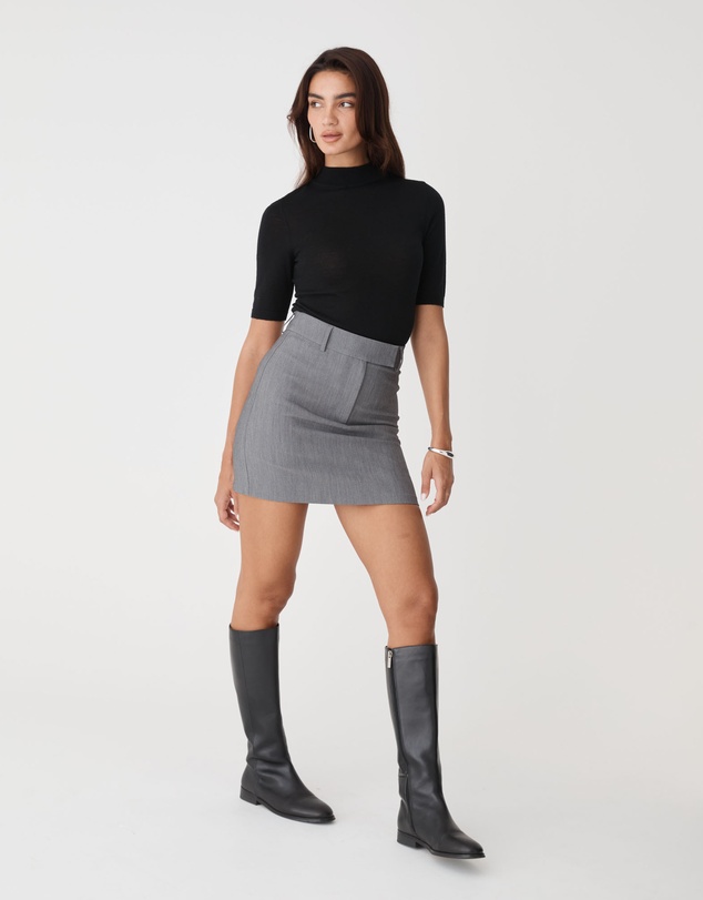 Forcast - Ellen Wool Short Sleeve Knit