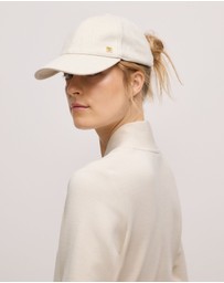 Trenery - Tarlia Wool Blend Cap in Stone Marle