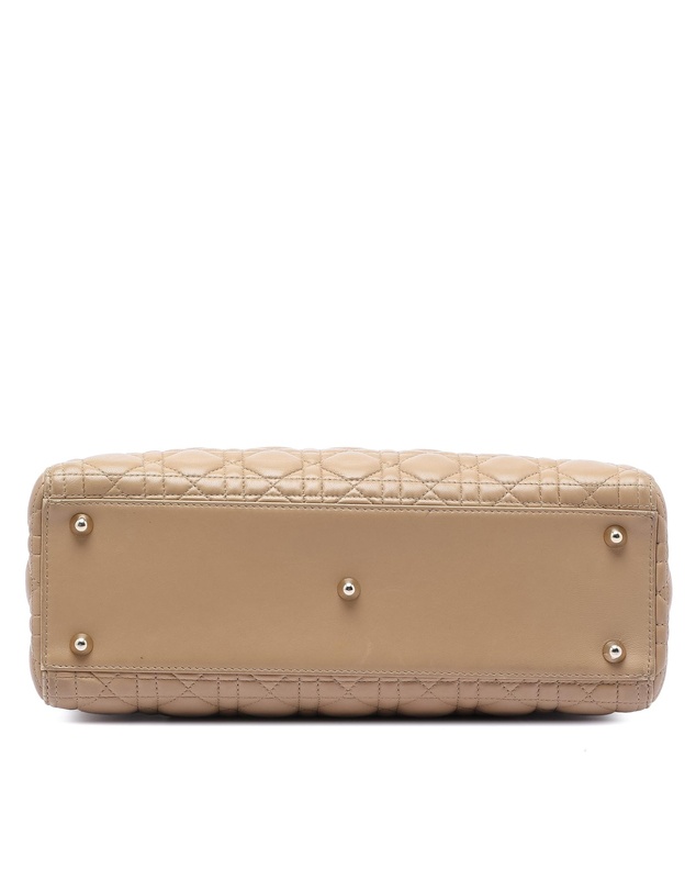 Pre-Loved by Azura Reborn - Pre-Loved Large Lambskin Cannage Lady Dior