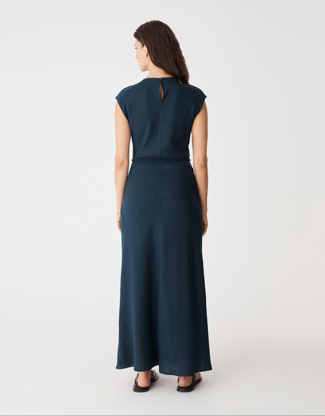 Forcast - Phoebe Linen Blend Maxi Dress