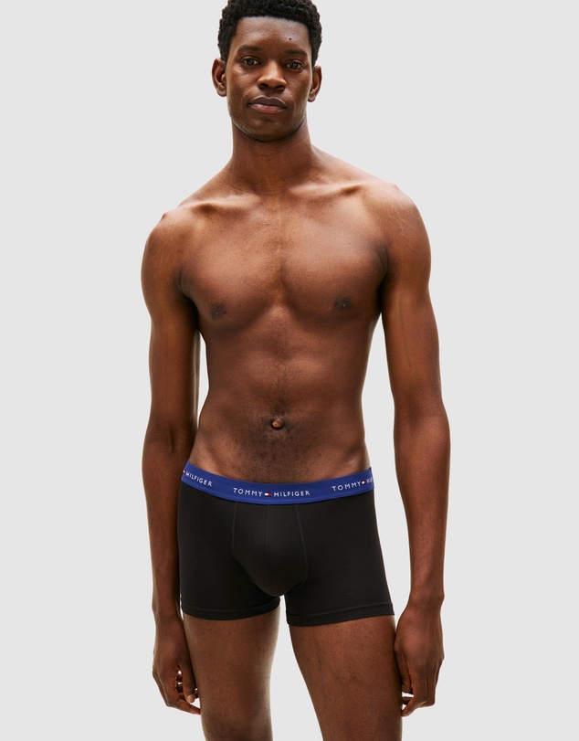 Tommy Hilfiger - 3-Pack Signature Repeat Logo Waistband Trunks