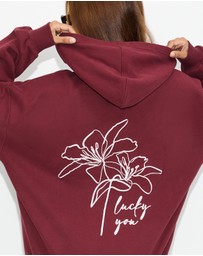 Dazie - Lucky You Oversized Hoodie