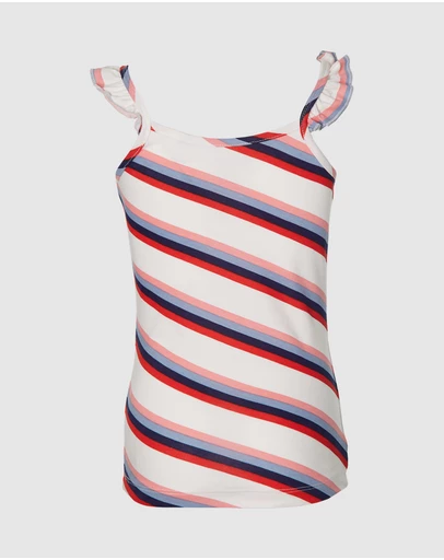 Quapi - Feden Stripe Singlet - Kids-Teens