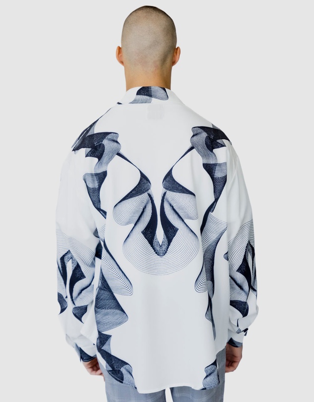Justin Cassin - Lark Print Casual Shirt