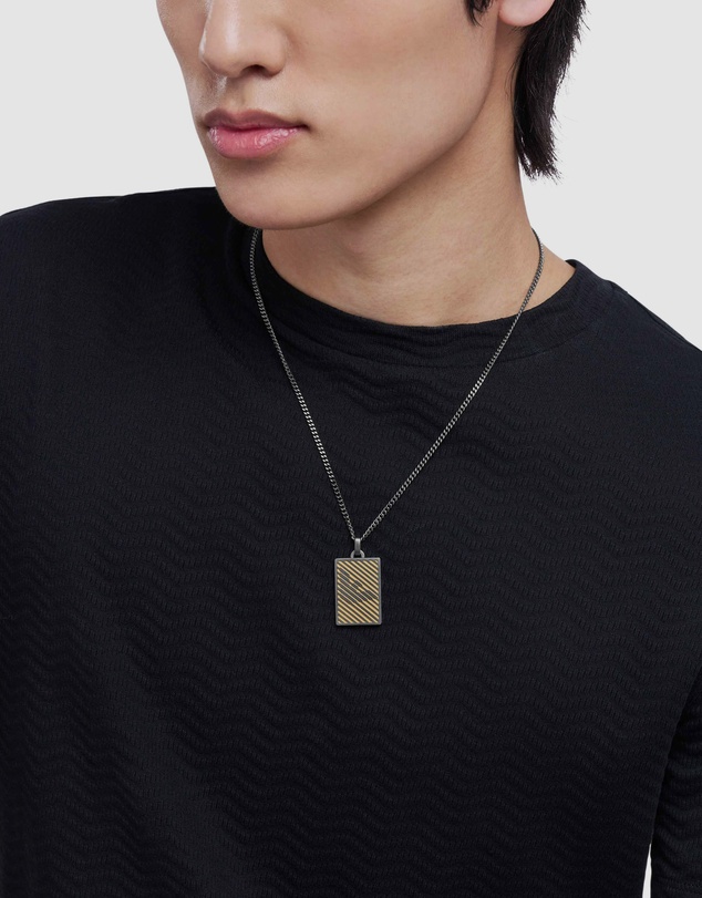 Emporio Armani - Emporio Armani Two-Tone Necklace