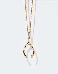 Meadowlark - Wishbone Charm Necklace