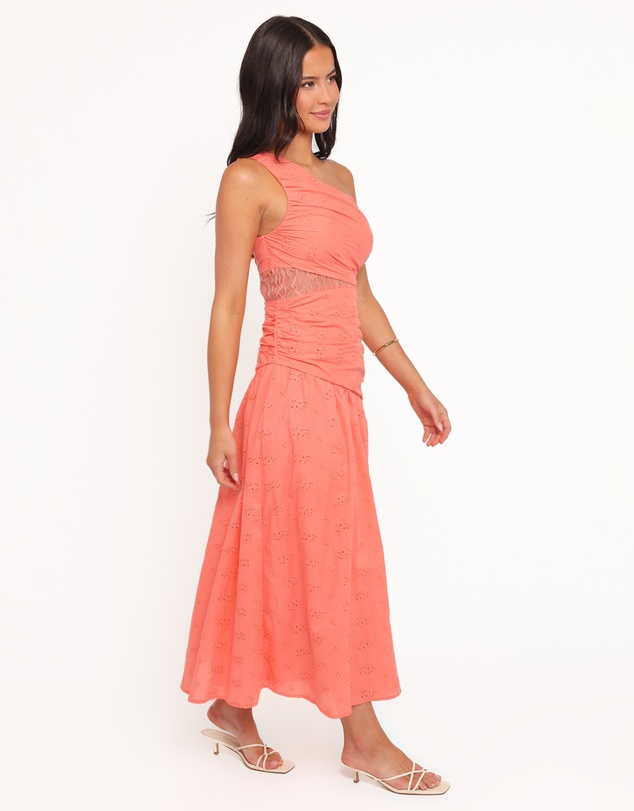 Petal & Pup - Corinne Maxi Dress - Coral