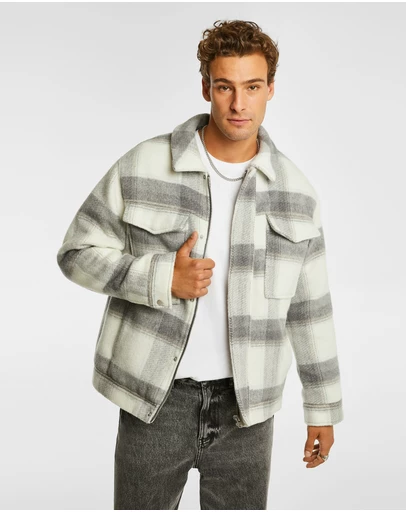 yd. - Oliver Check Jacket