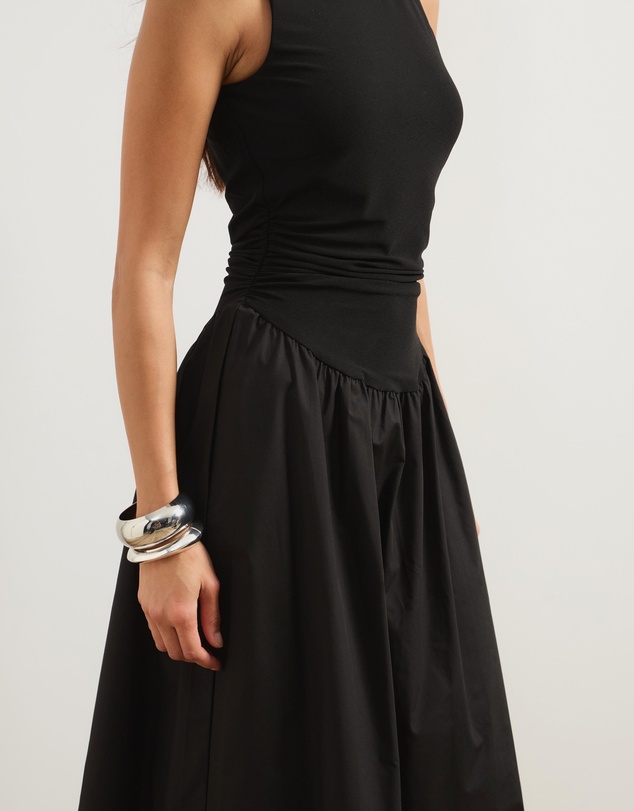 Atmos&Here - Adia Contrast Tank Bodice Midi Dress