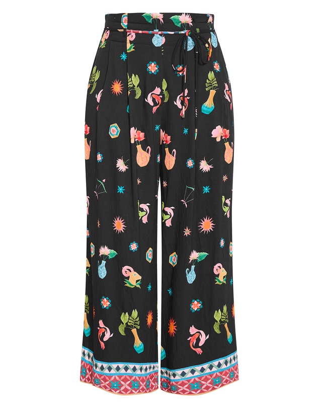 City Chic - Selena La Mont Print Pant