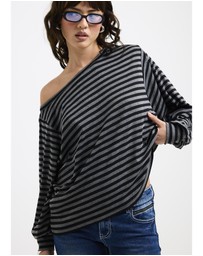 Neon Hart - Dylan One Shoulder Long Sleeve Top