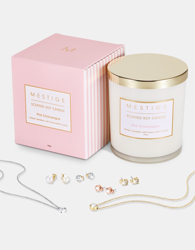 Mestige - Pink Champagne w/ Hidden Jewellery