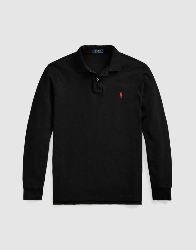 Polo Ralph Lauren - Big & Tall - Mesh Long-Sleeve Polo Shirt - ICONIC EXCLUSIVE