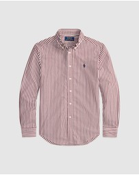 Polo Ralph Lauren - Striped Cotton Poplin Shirt - ICONIC EXCLUSIVE - Teens