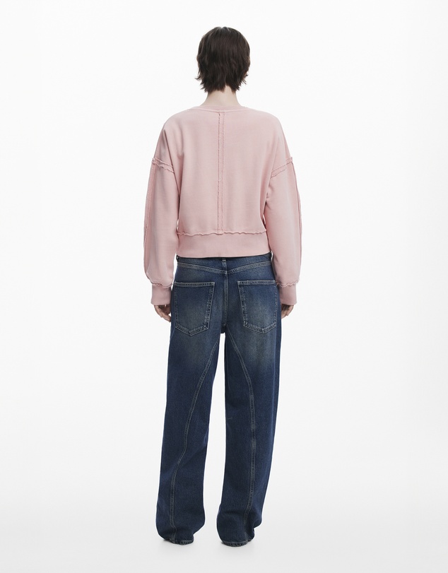 Desigual - Topstitched sweatshirt