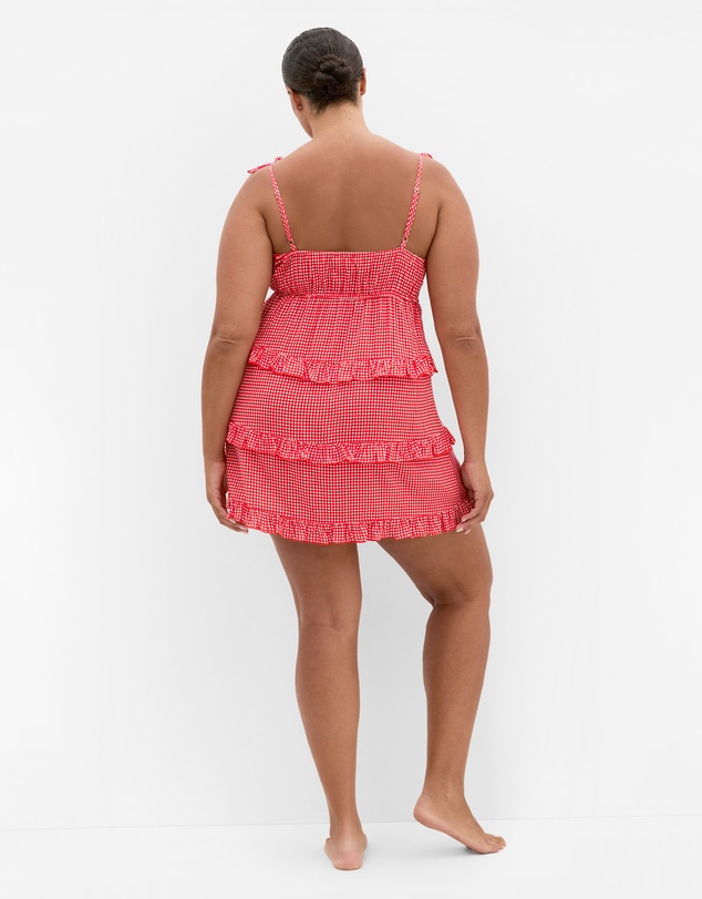 City Chic - Gigi Gingham Sleepwear Chemise