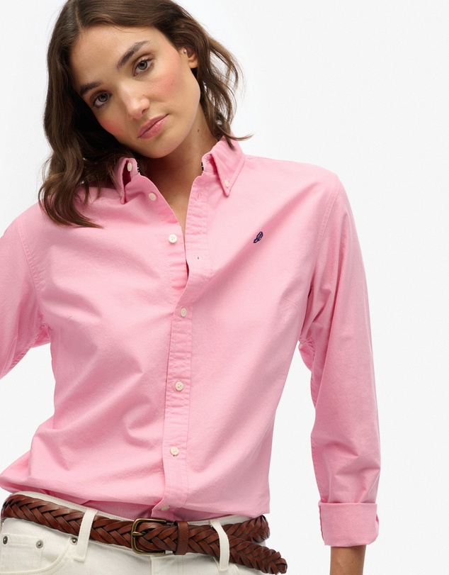 Superdry - Slim Oxford Long Sleeve Shirt