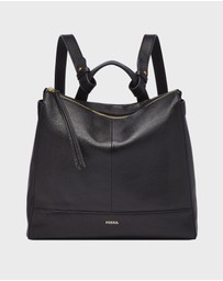 Fossil - Elina Black Backpack