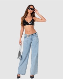 EDIKTED - Sabina Sequin Bralette