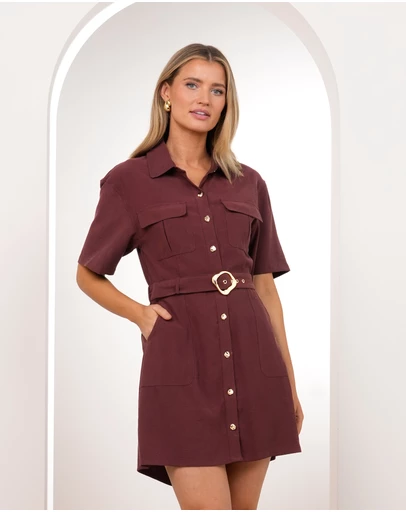 Pilgrim - Teah Mini Shirt Dress