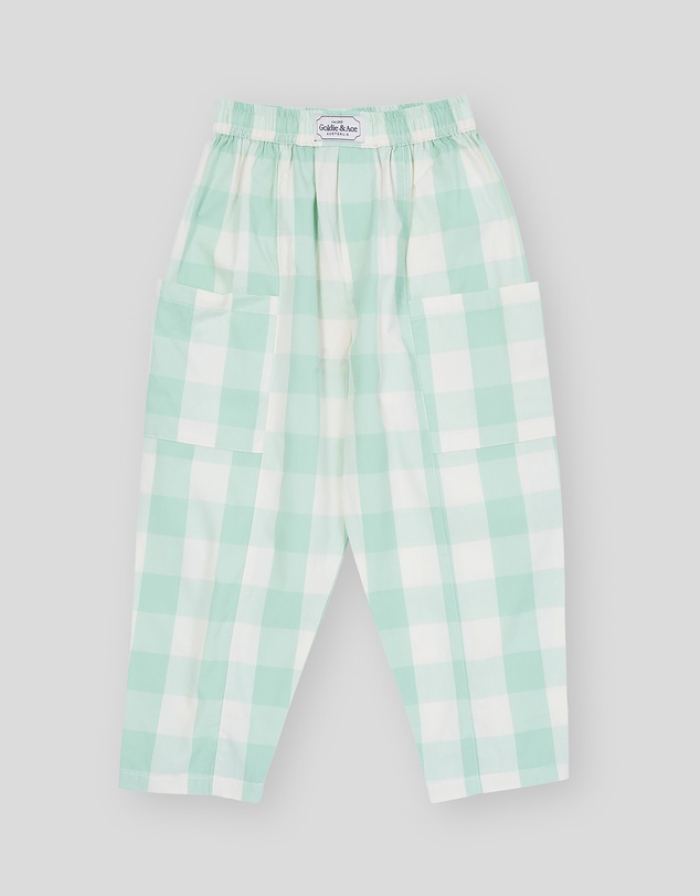 Goldie + Ace - Lightweight Gingham Kit Pocket Pants - Babies-Kids
