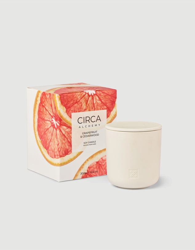 CIRCA - Grapefruit & Cedarwood Soy Candle