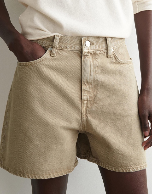 COS - High-Rise Denim Shorts