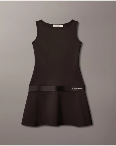 Calvin Klein Jeans - Girls Logo Tape Punto Dress