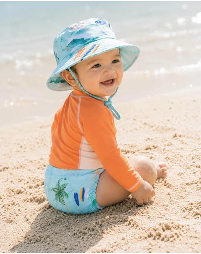 Minihaha - Bodhi Aqua Nappy - Kids